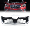Picture of Front Grill Compatible with 2019 2020 2021 Subaru Forester with Camera Hole Replaces 91121SJ130 91121SJ140