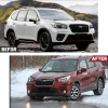 Picture of Front Grill Compatible with 2019 2020 2021 Subaru Forester with Camera Hole Replaces 91121SJ130 91121SJ140
