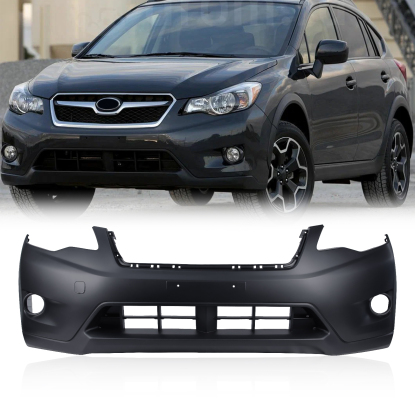صورة المصد الأمامي من البلاستيك لسيارة سوبارو XV Crosstrek XV موديلات 2012 - 2015 بدون مستشعر مساعدة الركن