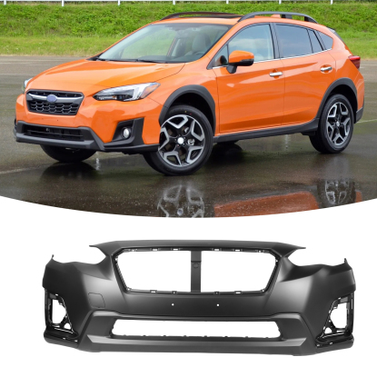 صورة المصد الأمامي من البلاستيك لسيارة سوبارو XV Crosstrek XV موديل 18-20 بدون مستشعر مساعدة الركن