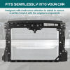 Picture of Engine Coolant Radiator Assembly with Compatible with 2016 2017 2018 Volkswagen Passat Replaces VW1225150 561805588C9B9 138 DPI138 801138 CU138 A138 RAD138