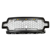 Picture of Front Grille Fit for 2018 2019 2020 Ford F-150 with Lights & Wiring Matte Black Grille