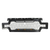 Picture of Front Grille Fit for 2018 2019 2020 Ford F-150 with Lights & Wiring Matte Black Grille