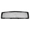Picture of Mesh Front Grill Grille Compatible with 2007-2013 Chevrolet Silverado 1500 Glossy Black Grille