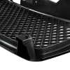 Picture of Mesh Front Grill Grille Compatible with 2007-2013 Chevrolet Silverado 1500 Glossy Black Grille