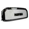 Picture of Car Front Grill Compatible with 2015 2016 2017 2018 2019 2020 GMC Yukon XL Black Grille Grill Hood