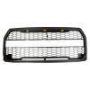 Picture of Front Grille Grill Fit for 2015 2016 2017 Ford F-150 with Lights & Wiring Grey Grille