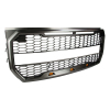 Picture of Front Grille Grill Fit for 2015 2016 2017 Ford F-150 with Lights & Wiring Grey Grille