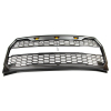 Picture of Front Grille Grill Fit for 2015 2016 2017 Ford F-150 with Lights & Wiring Grey Grille