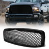 Picture of Front Grill/Grilles Grill Compatible with 2006 2007 2008 Dodge Ram 1500 Mesh Style Glossy