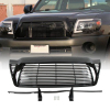 Picture of Front Grille Fit for 2005-2011 Toyota Tacoma Glossy Black Mesh Grill