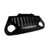Picture of Front All Grille Assembly Compatible with 1997-2006 Jeep TJ Black Grille
