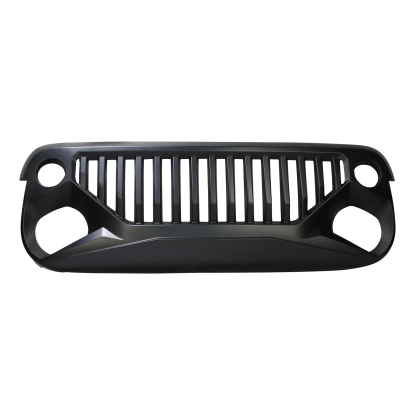 Picture of Front Grill Mesh Grille Compatible with 2007-2018 Jeep Wrangler Front Grill Guard Replacement Part Black Front Grill Grille
