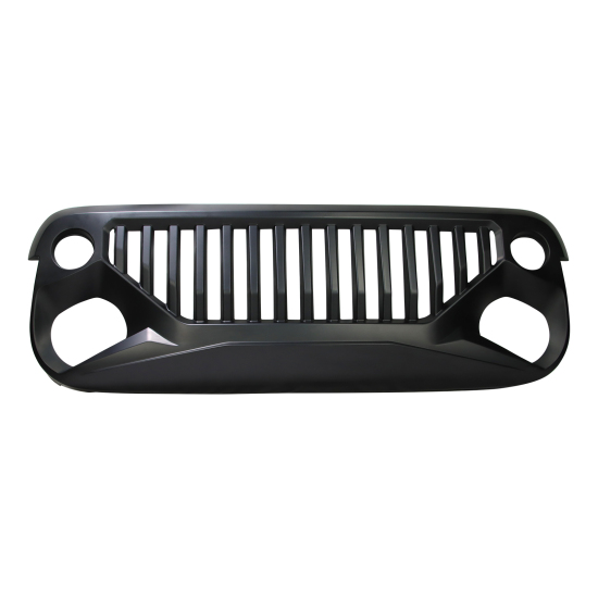 Picture of Front Grill Mesh Grille Compatible with 2007-2018 Jeep Wrangler Front Grill Guard Replacement Part Black Front Grill Grille
