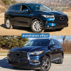 Picture of Front All Grille Assembly Compatible with 2019 2020 2021 2022 INFINITI QX50 Black Grille Replaces F23106HH1A