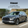 Picture of Front All Grille Assembly Compatible with 2019 2020 2021 2022 INFINITI QX50 Black Grille Replaces F23106HH1A