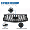 Picture of Front Grille Compatible with 2018 2019 2020 2021 2022 2023 INFINITI Q50 Front Grill Center with Sensor Hole Black Replaces 623106HH0A 2310-6HH0A