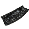 Picture of Front Grille Compatible with 2018 2019 2020 2021 2022 2023 INFINITI Q50 Front Grill Center with Sensor Hole Black Replaces 623106HH0A 2310-6HH0A