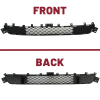 Picture of Front Grille Trim Compatible with 2018 2019 2020 2021 2022 INFINITI Q50 Black Replaces 622546HJ0A