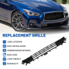 Picture of Front Grille Trim Compatible with 2018 Infiniti Q50 Black Replaces IN1036113 622546HH0A