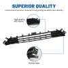 Picture of Front Grille Trim Compatible with 2018 Infiniti Q50 Black Replaces IN1036113 622546HH0A