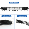 Picture of Front Grille Trim Compatible with 2018 Infiniti Q50 Black Replaces IN1036113 622546HH0A