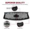 Picture of Front Bumper Grill Compatible with 2018 2019 2020 2021 2022 2023 INFINITI Q50 without Sensors Replaces F23106HH1A