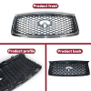 Picture of Front Grill Grid Grille Compatible with 2018 2019 2020 2021 INFINITI QX80 with Camera Hole Chrome Frame Replaces 623106GW0A
