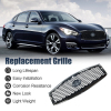 Picture of Front Grill Compatible with 2015 2016 2017 2018 2019 INFINITI Q70L Grille with Camera Option Chrome Replaces 623104AM1B 623104AM0B