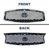 Picture of Front Grill Compatible with 2015 2016 2017 2018 2019 INFINITI Q70L Grille with Camera Option Chrome Replaces 623104AM1B 623104AM0B