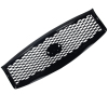 Picture of Mesh Grille Compatible with 2015 2016 2017 2018 2019 INFINITI Q70L with Camera Option Black Replaces 623104AM1B 623104AM0B Grill Guard Replacement Part