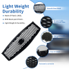 Picture of Mesh Grille Compatible with 2015 2016 2017 2018 2019 INFINITI Q70L with Camera Option Black Replaces 623104AM1B 623104AM0B Grill Guard Replacement Part
