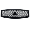 Picture of Mesh Grille Compatible with 2015 2016 2017 2018 2019 INFINITI Q70L with Camera Option Black Replaces 623104AM1B 623104AM0B Grill Guard Replacement Part