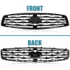 Picture of Front Grill Compatible with 2009 2010 2011 INFINITI FX35 Black Replaces 620701CA0A IN1200113