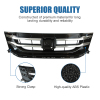 Picture of Car Front Grill Compatible with 2014 2015 2016 2017 Honda Odyssey Black Chrome Replaces 75101TK8A22 75101TK8A21