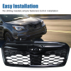 Picture of Front Grille Grill Fit for 2019 2020 2021 Subaru Forester Black with Camera Hole Replaces 91121SG060 91121SG040