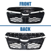 Picture of Front Grille Grill Fit for 2019 2020 2021 Subaru Forester Black with Camera Hole Replaces 91121SG060 91121SG040
