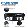 Picture of Front Grille Grill Fit for 2019 2020 2021 Subaru Forester Black with Camera Hole Replaces 91121SG060 91121SG040