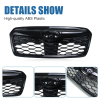 Picture of Front Grille Grill Fit for 2019 2020 2021 Subaru Forester Black with Camera Hole Replaces 91121SG060 91121SG040