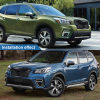 Picture of Front Grille Grill Fit for 2019 2020 2021 Subaru Forester Black with Camera Hole Replaces 91121SG060 91121SG040