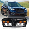 Picture of Front Grill Fit for 2019 2020 2021 Subaru Forester with Camera Option Replaces 91121SG060 91121SG030