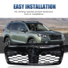 Picture of Front Grill Fit for 2019 2020 2021 Subaru Forester with Camera Option Replaces 91121SG060 91121SG030