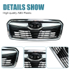 Picture of Front Grille Grill Fit for 2019 2020 2021 Subaru Forester with Camera Hole Chrome Moulding Replaces 91121SJ100 91121SJ000