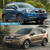 Picture of Front Grille Grill Fit for 2019 2020 2021 Subaru Forester with Camera Hole Chrome Moulding Replaces 91121SJ100 91121SJ000