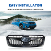 Picture of Front Grill/Grilles Grill Compatible with 2016 2017 Subaru Crosstrek Black