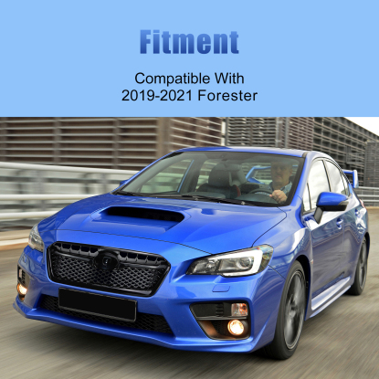 Picture of Front All Grille Assembly Fit for 2015 2016 Subaru Impreza Black Replaces 91122FJ040 SU1200163