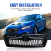 Picture of Front All Grille Assembly Fit for 2015 2016 Subaru Impreza Black Replaces 91122FJ040 SU1200163