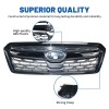 Picture of Front Grille Grill Fit for 2014 2015 2016 2017 2018 Subaru Forester Balck Replaces 91121SG030 91121SG020
