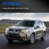 Picture of Front Grille Grill Fit for 2014 2015 2016 2017 2018 Subaru Forester Balck Replaces 91121SG030 91121SG020