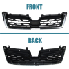 Picture of Front Grille Compatible with 2014 2015 2016 2017 2018 Subaru Forester Grille Mesh Style Chrome Mould Mesh Replaces 91121SG280 SU1200169C